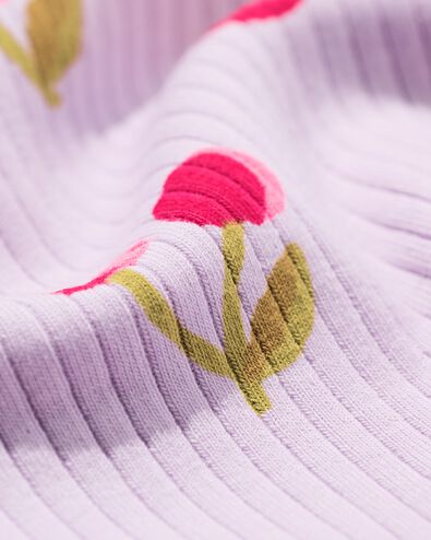 t-shirt enfant c&ocirc;tel&eacute; fruit violet clair violet clair - 30828306LIGHTPURPLE - HEMA