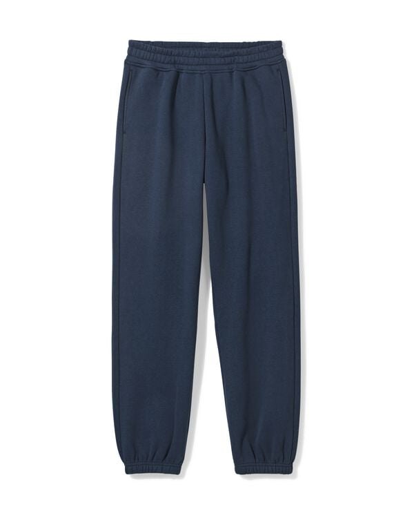 heren sweatbroek Carlson donkerblauw donkerblauw - 2101220DARKBLUE - HEMA