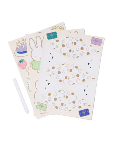 autocollants et marqueur de fen&ecirc;tre miffy - 14200122 - HEMA