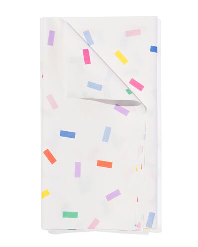 Tischdecke 200&nbsp;&times;&nbsp;138&nbsp;cm, Papier, Konfetti - 14250215 - HEMA