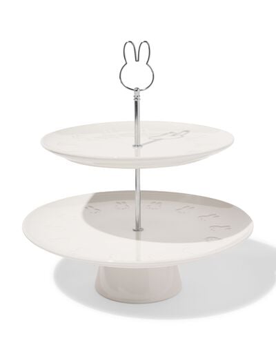 nijntje etagere &Oslash;28.5cm keramiek wit - 60410290 - HEMA