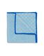 microvezeldoekje met structuur 35x35 blauw - 20530017 - HEMA