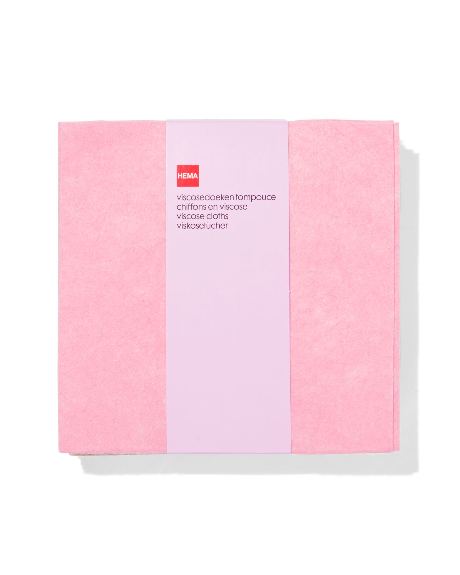 viscosedoeken 40x40cm tompouce - 10 stuks - 20540047 - HEMA