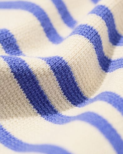 t-shirt enfant rayures bleu bleu - 30745801BLUE - HEMA