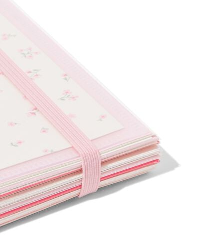 agenda scolaire avec encart 2026-2027 10x15cm fleur - 14505660 - HEMA