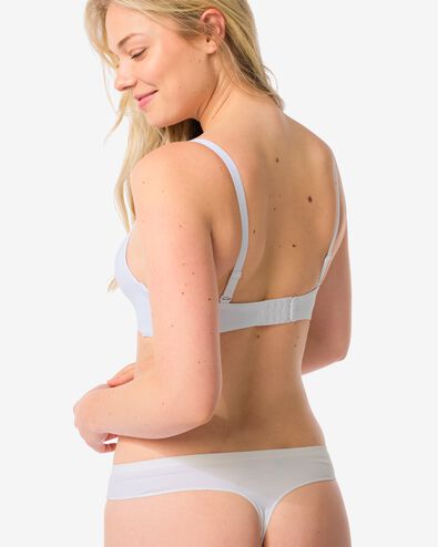 string femme sans coutures microfibre blanc - 1000002256 - HEMA