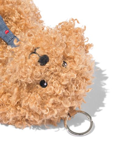 sleutelhanger 9x9x12cm hond met das - 61104308 - HEMA