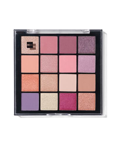 palette fard &agrave; paupi&egrave;res rosey - 11218510 - HEMA