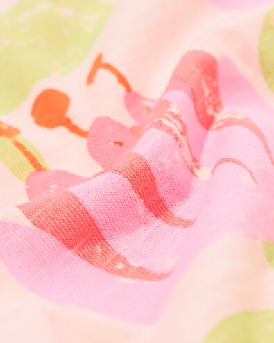 Kinder-T-Shirt, Jersey, gebl&uuml;mt hellrosa hellrosa - 30866303LIGHTPINK - HEMA