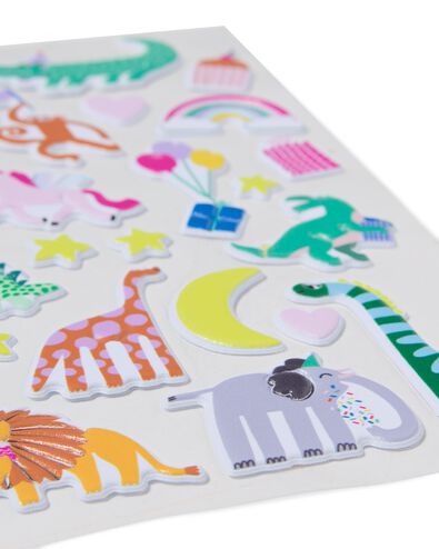 stickers feestbeesten - 14710315 - HEMA