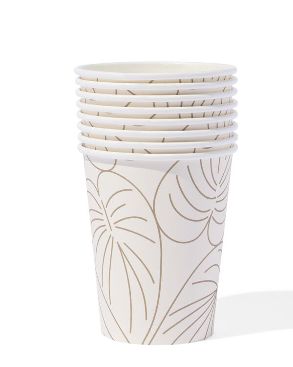 Becher botanisch 8 St&uuml;ck - 14250065 - HEMA