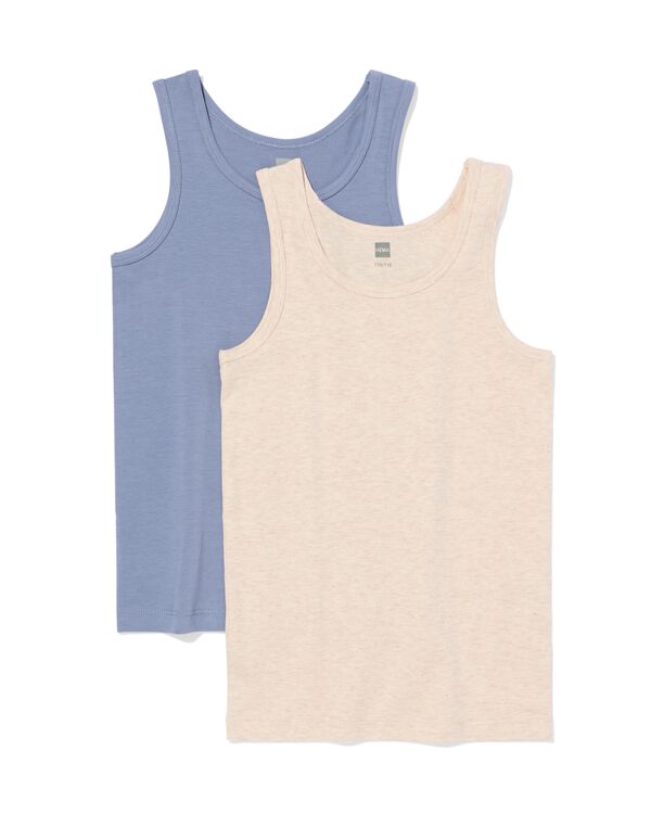 kinderhemden zee - 2 stuks blauw - 19201540BLUE - HEMA