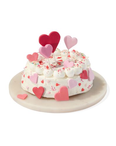 versierplezier eetbare sprinkles hartenfeest - 10280047 - HEMA