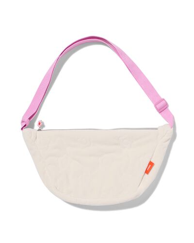 schoudertas 30x17x5cm bloem - 61130128 - HEMA