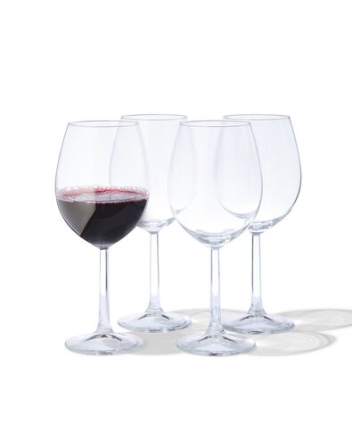 4 verres &agrave; vin rouge 430ml - 9402020 - HEMA