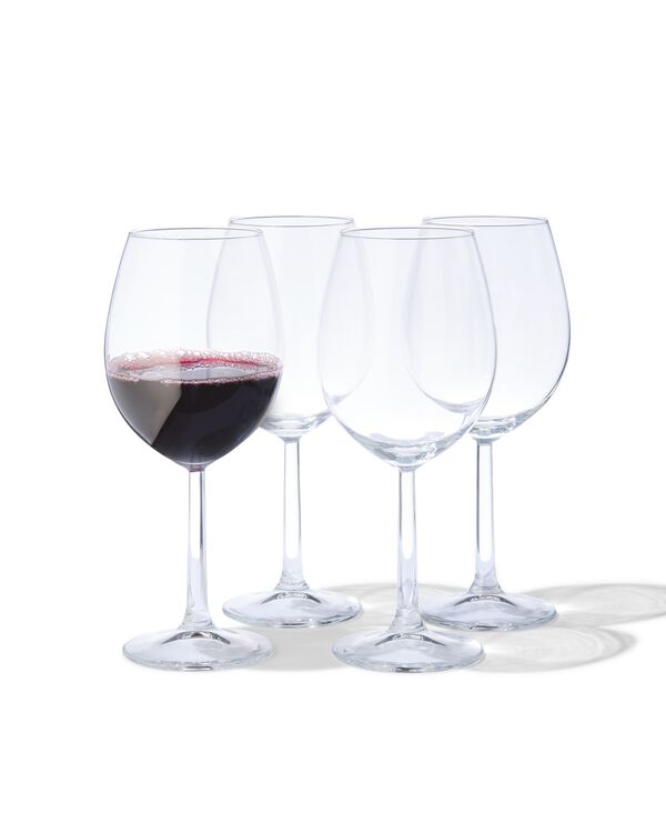4 verres &agrave; vin rouge 430ml - 9402020 - HEMA