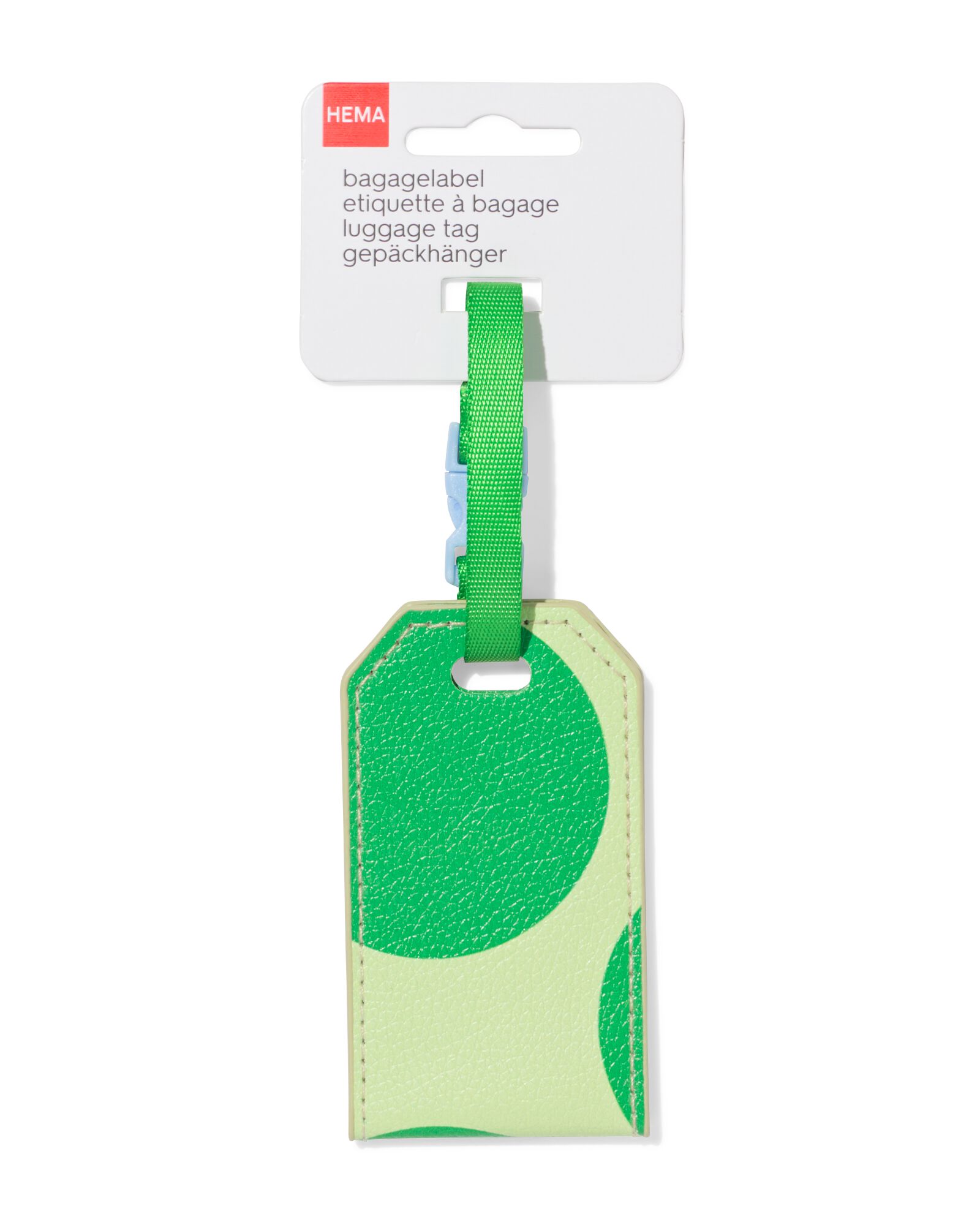 &eacute;tiquette de valise &agrave; pois - 18670020 - HEMA