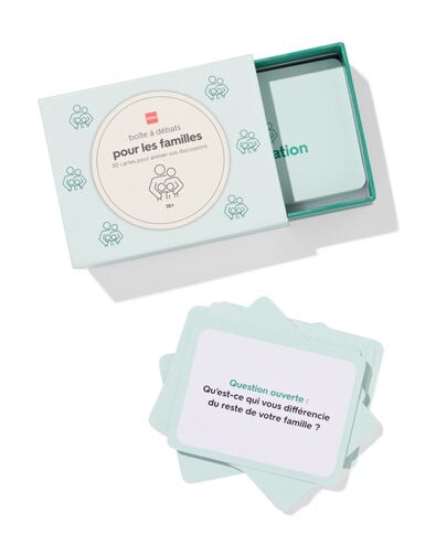 Gespr&auml;chskarten f&uuml;r Familien - 61160236 - HEMA