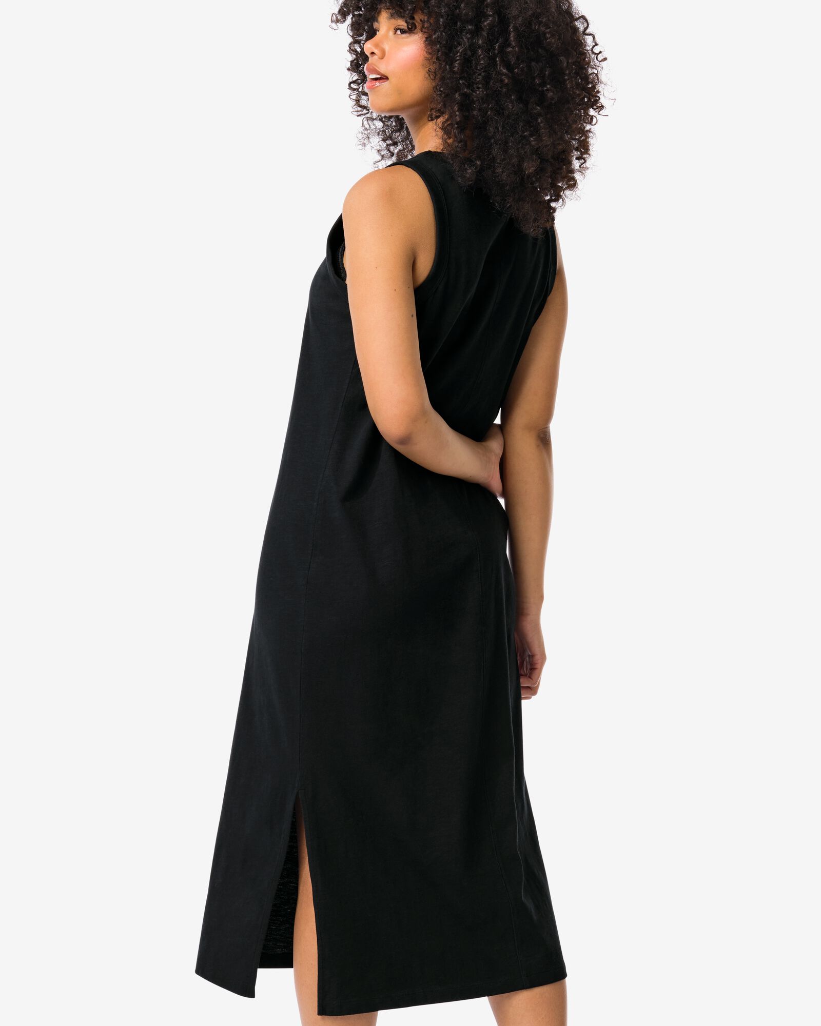 robe d&eacute;bardeur femme Nadia noir noir - 36357370BLACK - HEMA