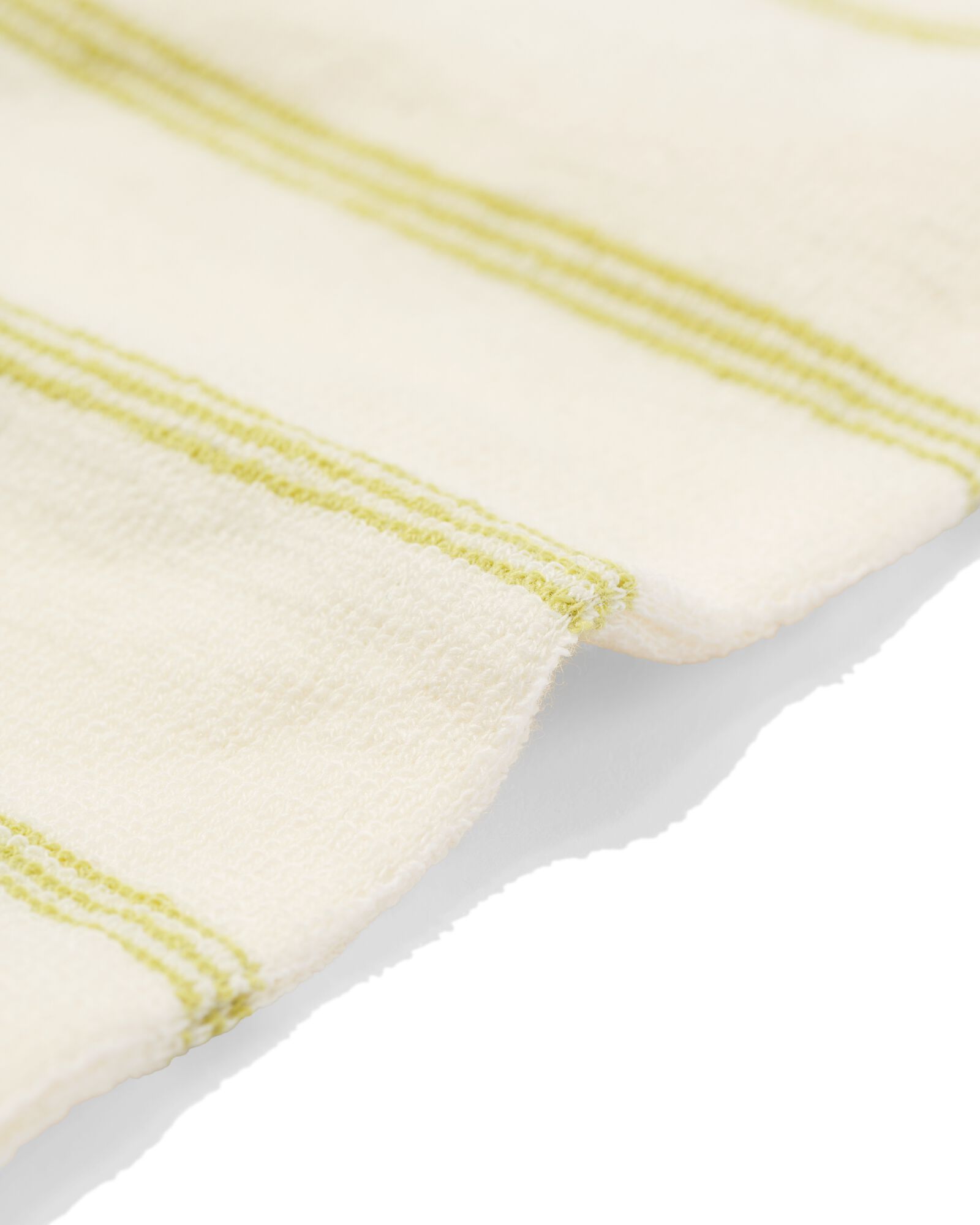 newborn broek comfy fit jersey strepen ecru ecru - 33446920ECRU - HEMA