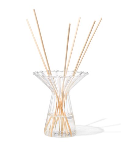 vase pour b&acirc;tonnets parfum&eacute;s ⌀10x12 cm verre avec col transparent - 13507591 - HEMA