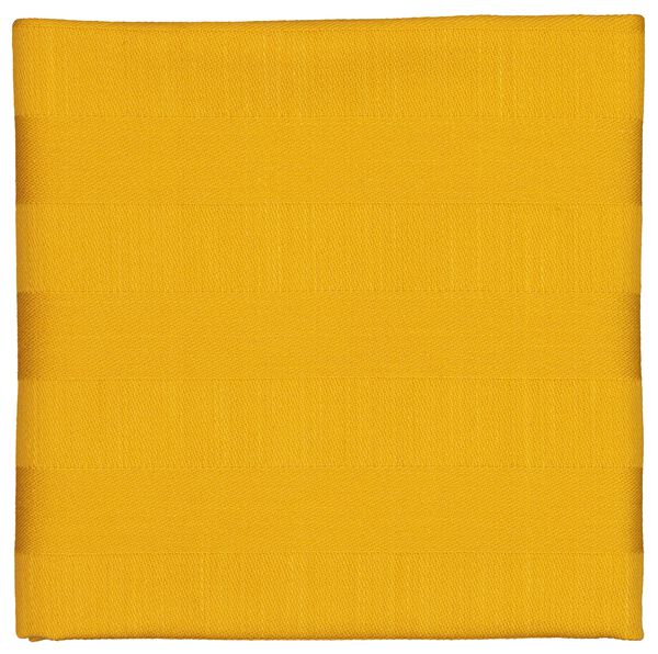 theedoek 65x65 katoen oker - 5410097 - HEMA