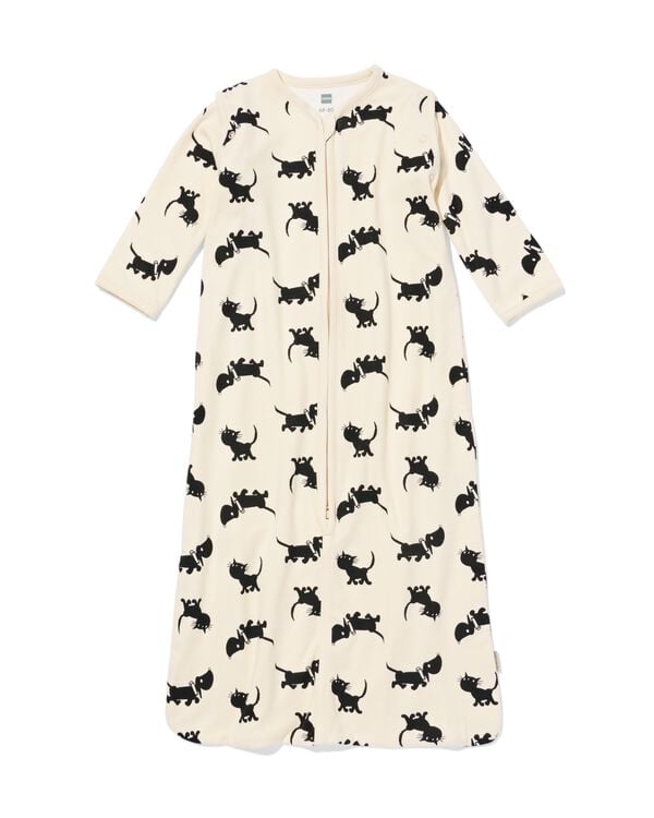 gigoteuse takkie et siepie avec manches amovibles coton 0,5 tog blanc cass&eacute; blanc cass&eacute; - 33364650OFFWHITE - HEMA