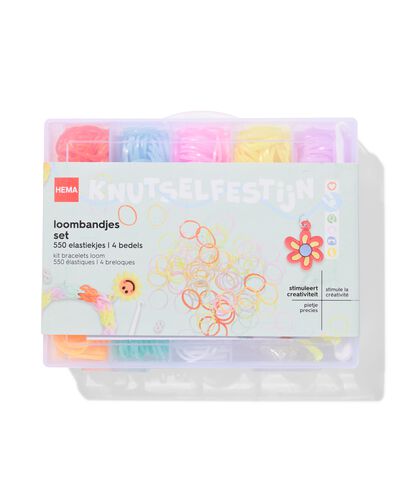 loombandjes set - 15900382 - HEMA