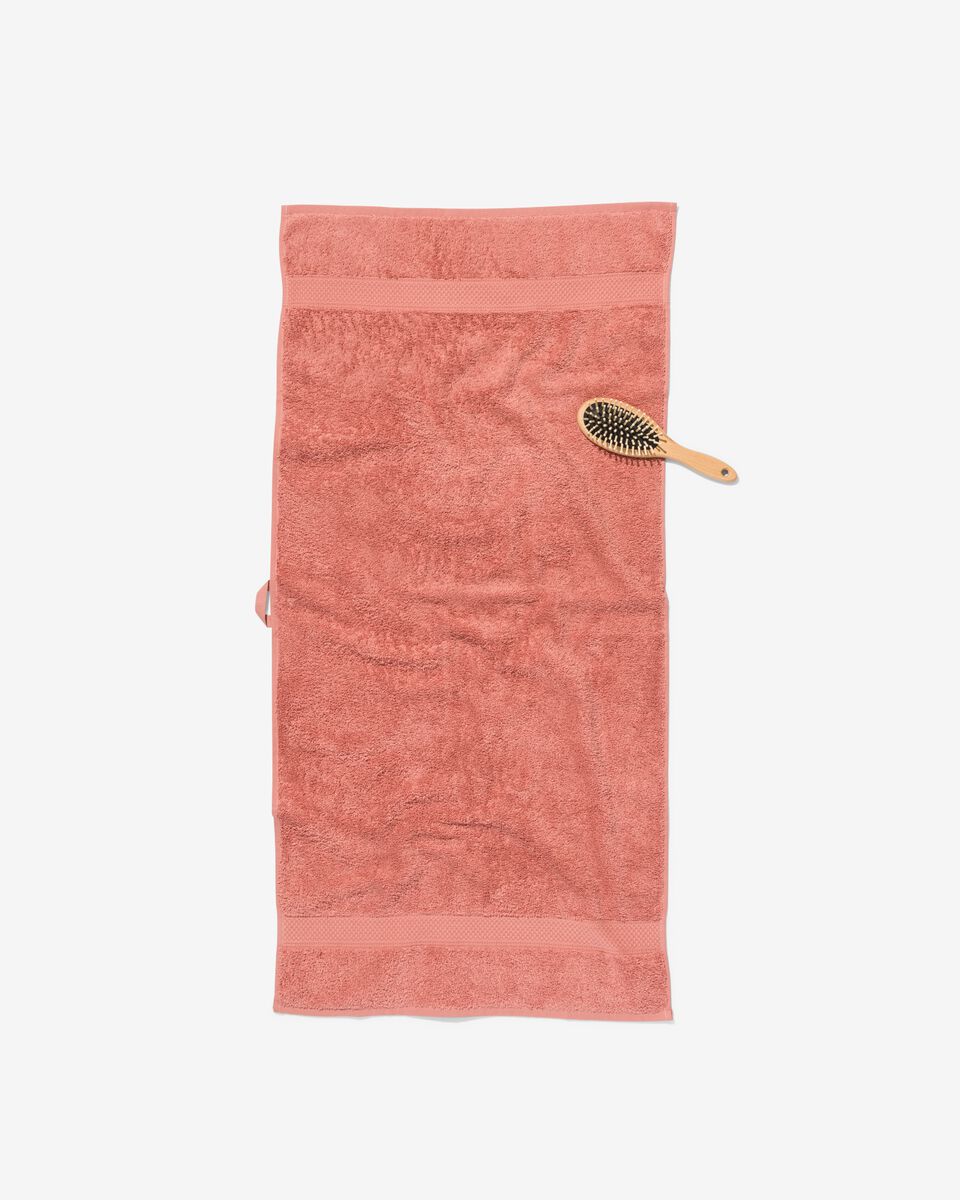 Handtuch, 50 x 110 cm, schwere Qualität, rosa - 5200707 - HEMA