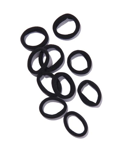 9-pak elastiekjes badstof - 11872020 - HEMA