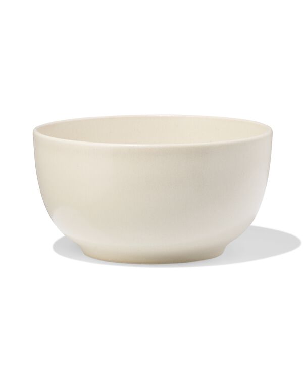 bol &Oslash;14cm PUUR gla&ccedil;ure r&eacute;active blanc cass&eacute;  - 9650133 - HEMA