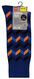 2 paires de chaussettes homme en coton Takkie bleu bleu - 1000028324 - HEMA