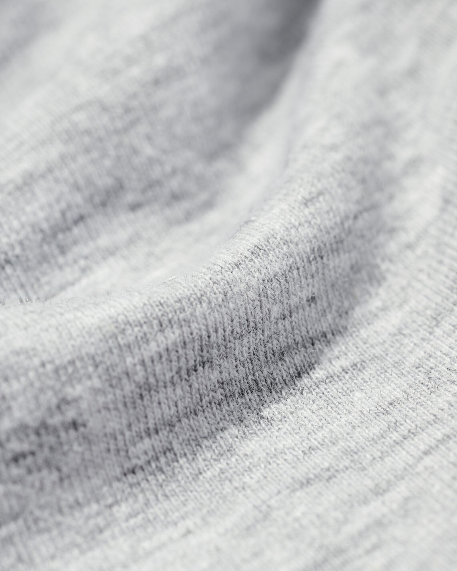 t-shirt femme slim fit col rond gris clair gris clair - 36300570LIGHTGREY - HEMA