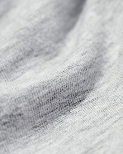 t-shirt femme slim fit col rond gris clair gris clair - 36300570LIGHTGREY - HEMA