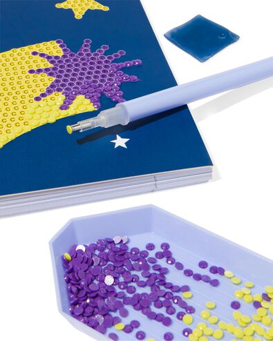 Notizbuch, Diamant-Kreationen, DIN A5, liniert - 14170148 - HEMA