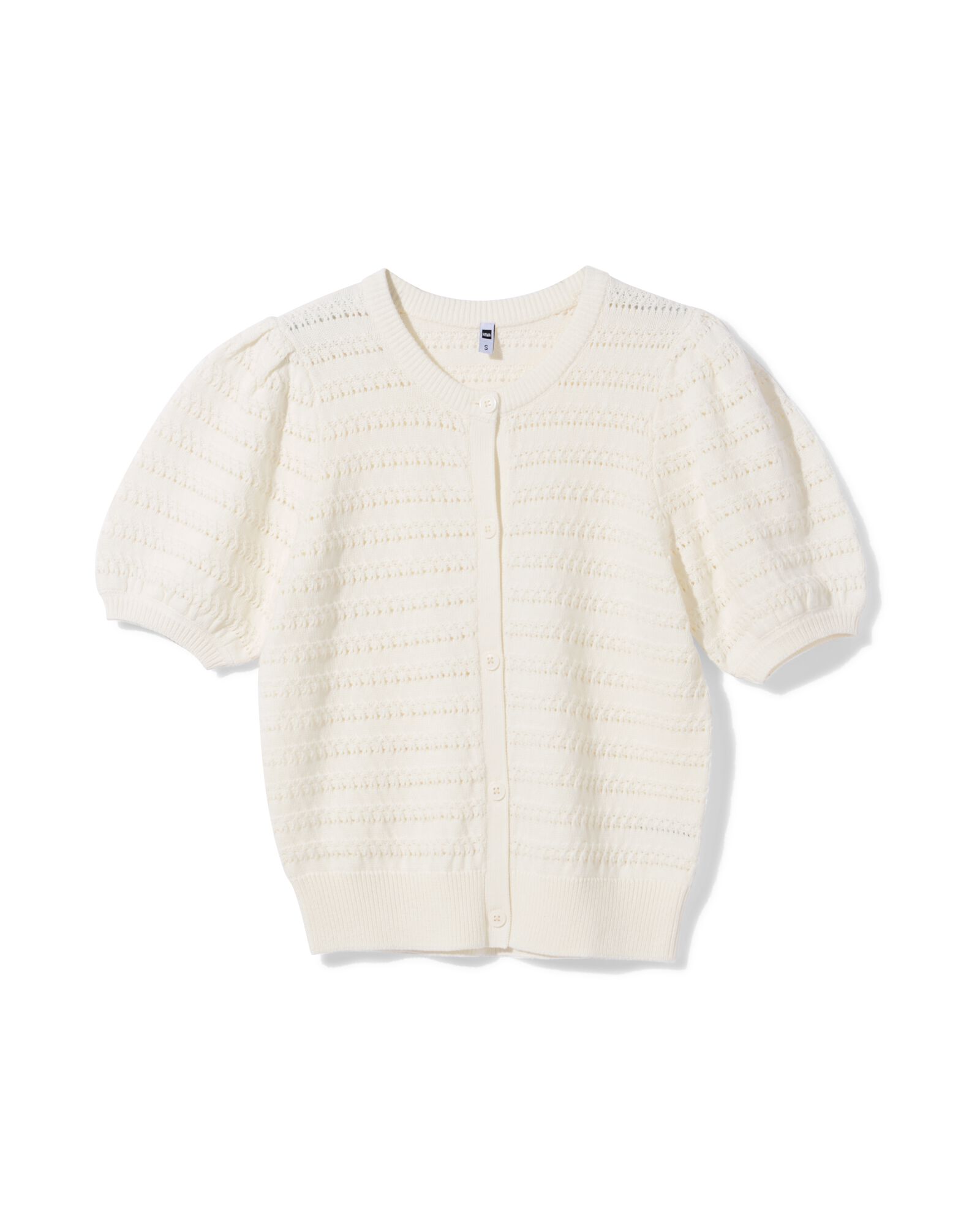 Damenjacke Fina, Feinstrick wei&szlig; wei&szlig; - 36207740WHITE - HEMA