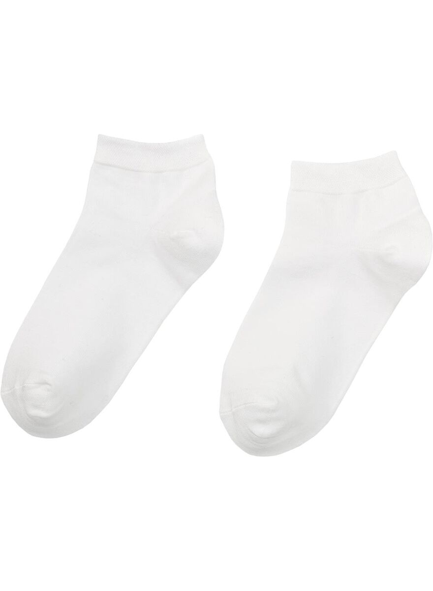 2 paires de chaussettes femme éco blanc 39/42 - 4210182 - HEMA