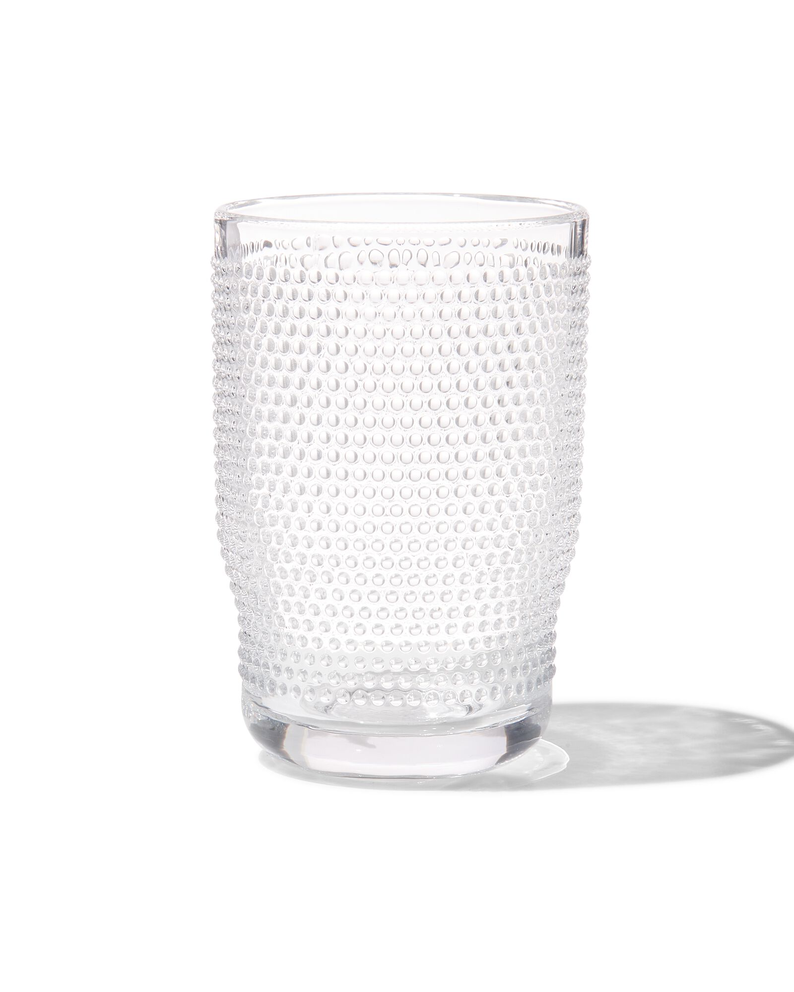 verre long drink Bergen boules relief 340ml - 9402010 - HEMA