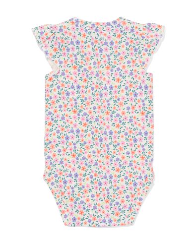 Strampler Baumwolle mit Stretch Blumen multicolor multicolor - 33317240MULTICOLOUR - HEMA