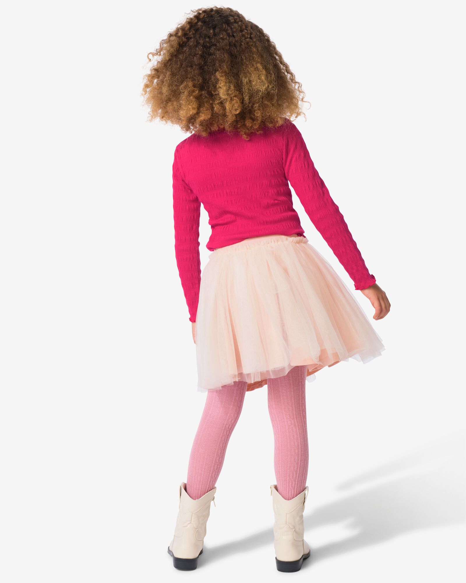 Kinderrock T&uuml;ll ecru ecru - 30841718ECRU - HEMA