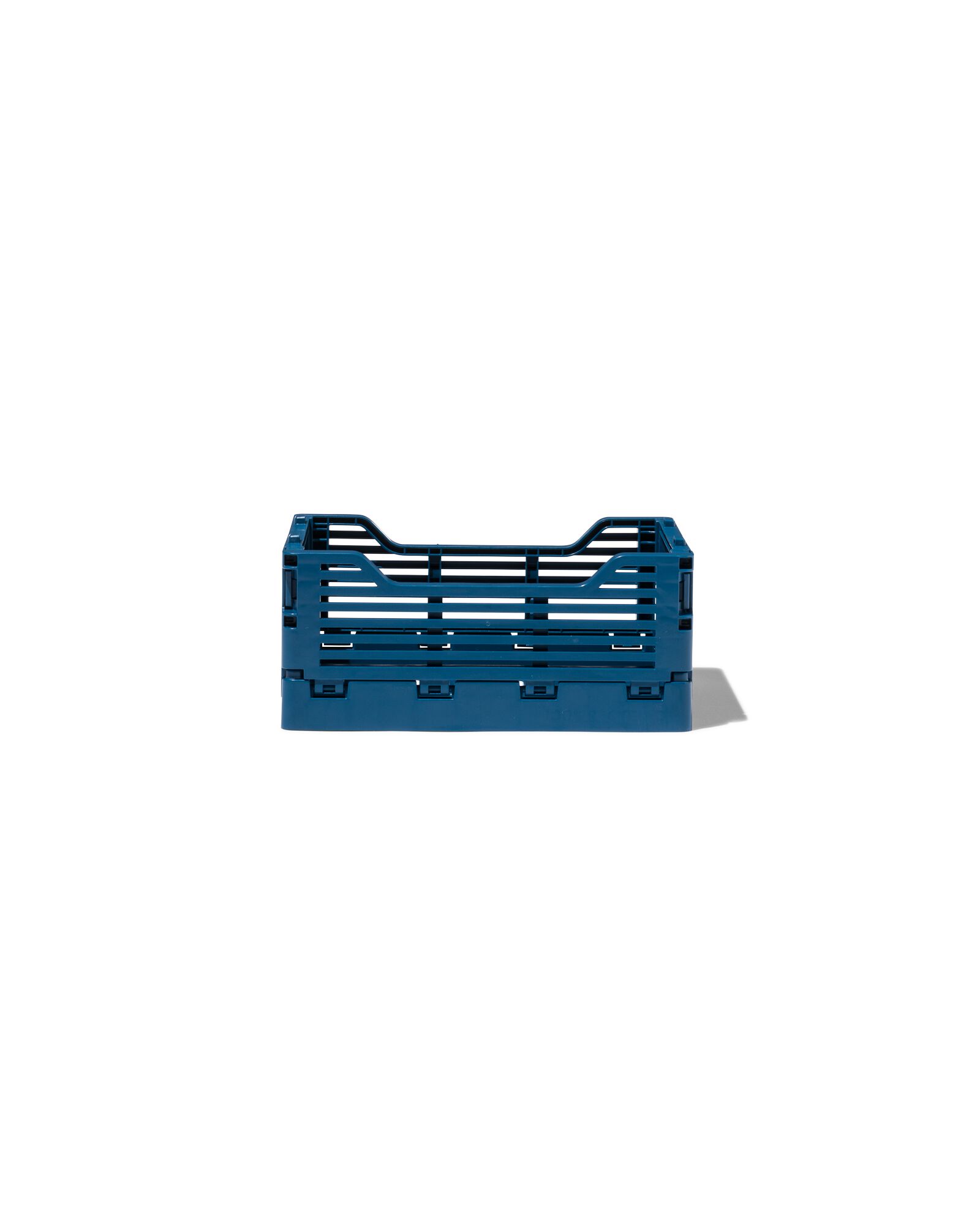 caisse pliable à lettres recyclée bleu bleu - 1000028952 - HEMA