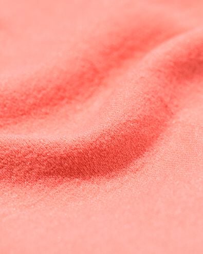 Nahtloser Damenslip aus Mikrofaser mit Spitze korallrosa - 19621625CORALPINK - HEMA