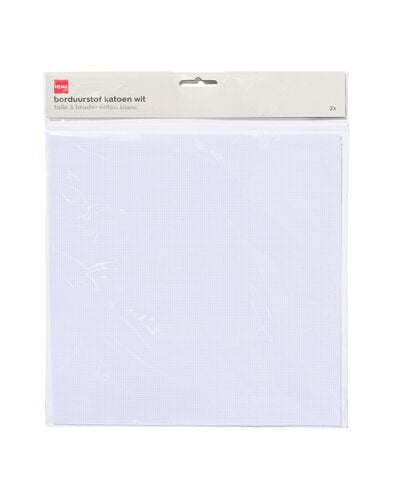 2er-Pack Handarbeitsstoff, 25 x 25 cm, Baumwolle - 60760042 - HEMA