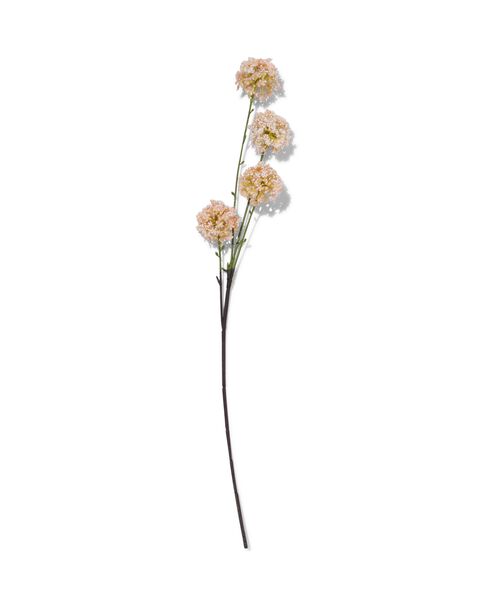 Kunstblume, Schneeball, 61 cm, rosa - 41322034 - HEMA