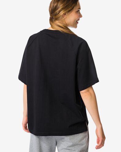 t-shirt Luca femme noir - 36203480BLACK - HEMA