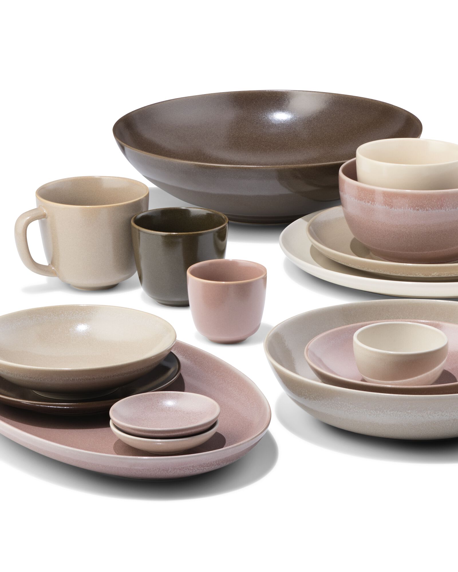 Suppenteller &Oslash; 22 cm, Puur, Steingut, wollwei&szlig; - 9650131 - HEMA