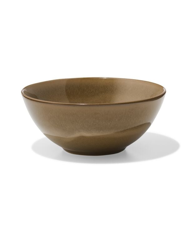 bol &Oslash;16,5cm Monaco fa&iuml;ence marron fonc&eacute; - 9650216 - HEMA