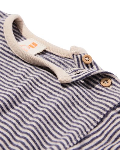 newborn sweater strepen ecru - 33435920ECRU - HEMA