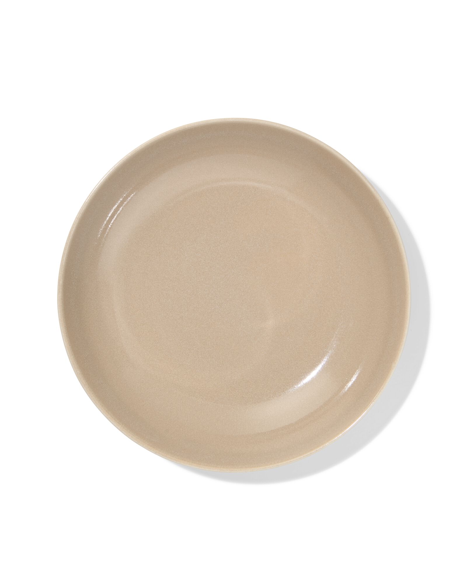 assiette creuse &Oslash; 22 cm PUUR gla&ccedil;ure r&eacute;active beige - 9650173 - HEMA