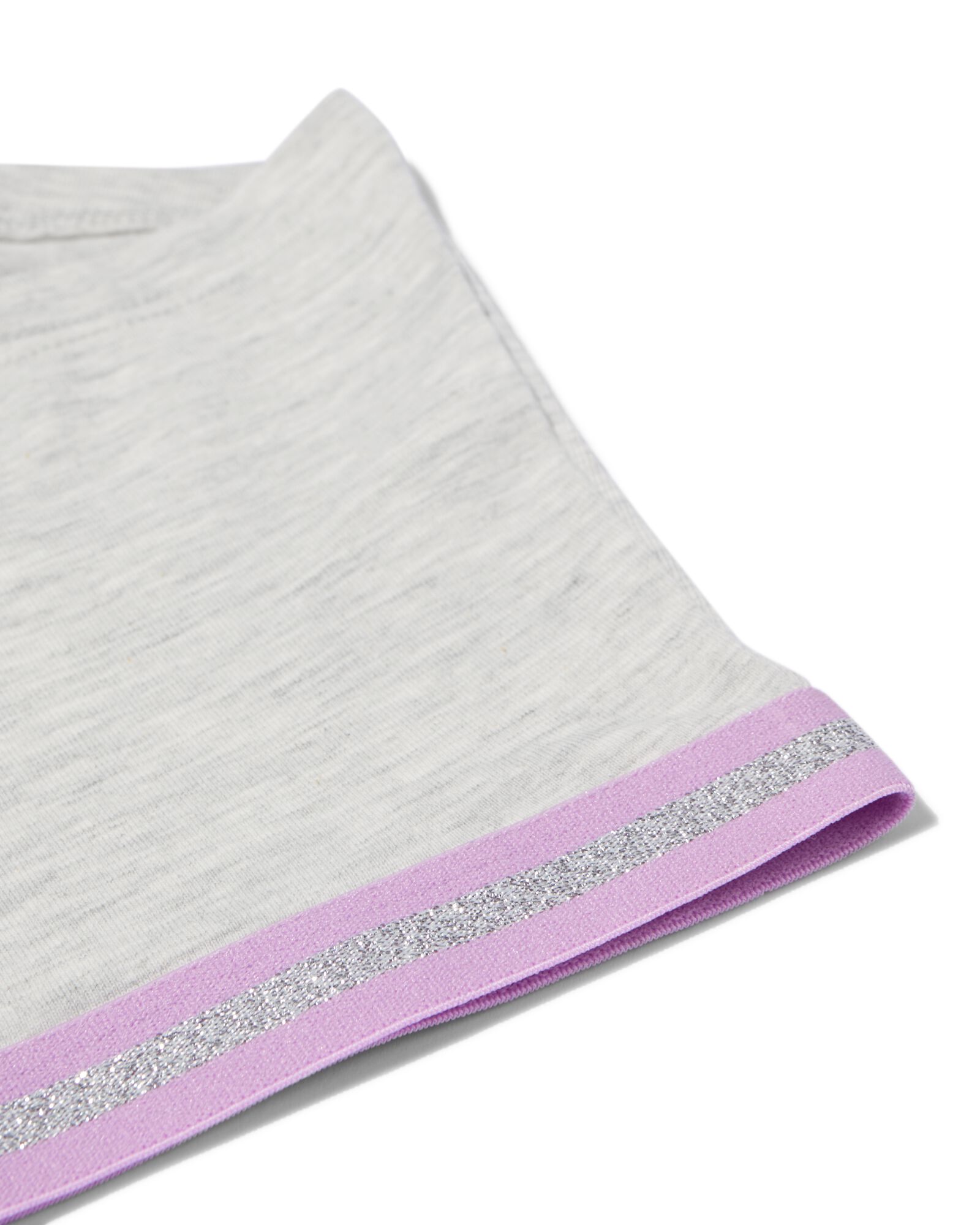 2 boxers enfant en coton/stretch lilas - 19341430LILAC - HEMA